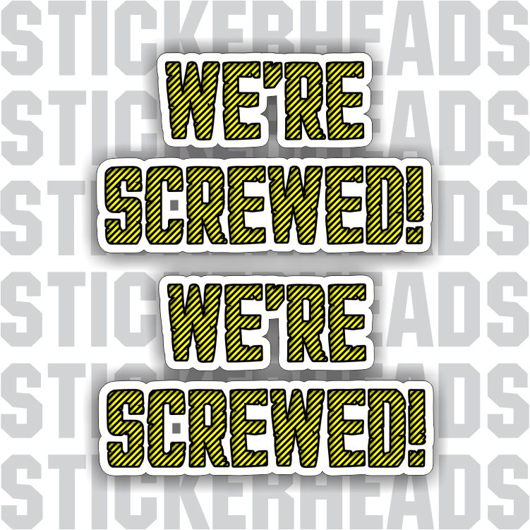 CAUTION TAPE FILL  - Make Your own CUSTOM TEXT Sticker
