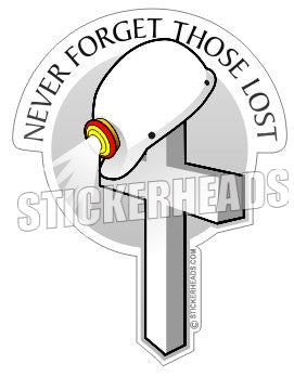 Never forget those lost - cross - Coal Miners Mining Sticker