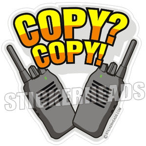 Copy? Copy! - Work - Funny Sticker