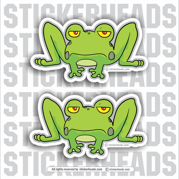 Frog 003 - Cartoon  - Funny Sticker
