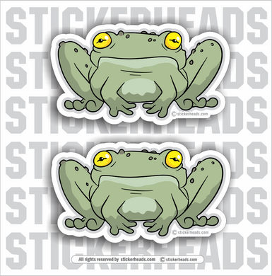 Frog 004 - Cartoon  - Funny Sticker