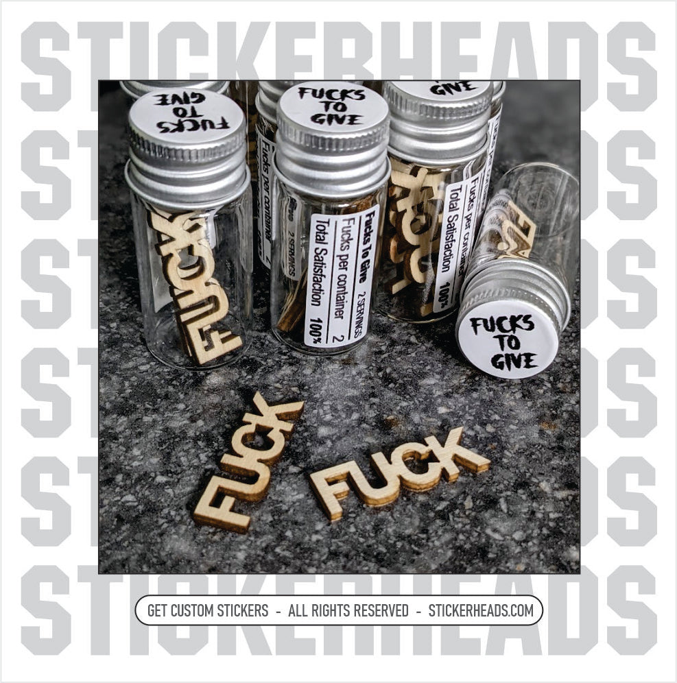 FUCKS TO GIVE - Work Union Misc Funny -  Guy Gifts - Man Cave Shit