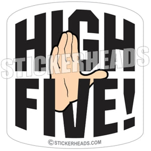 High Five with hand   - Funny Sticker