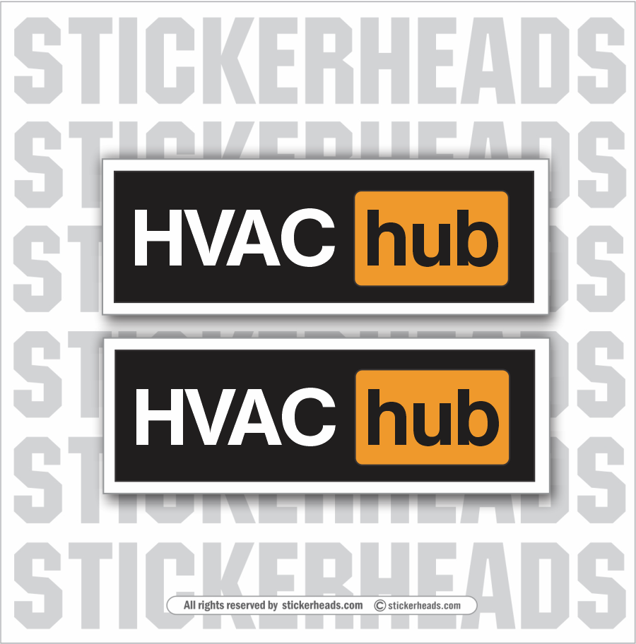 HVAC HUB   -  HVAC Sticker
