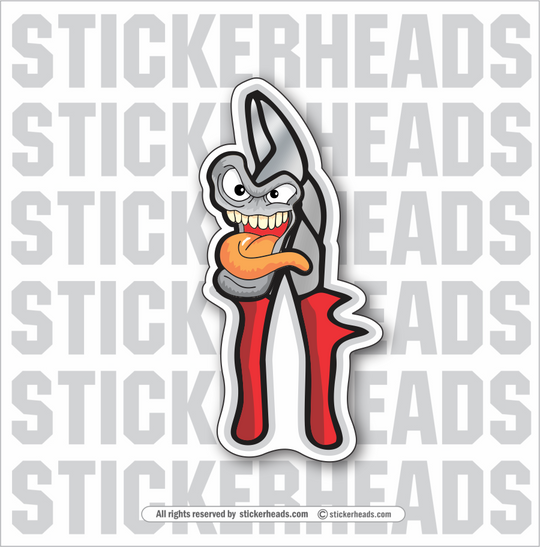 Monster Snips  -  HVAC Sticker