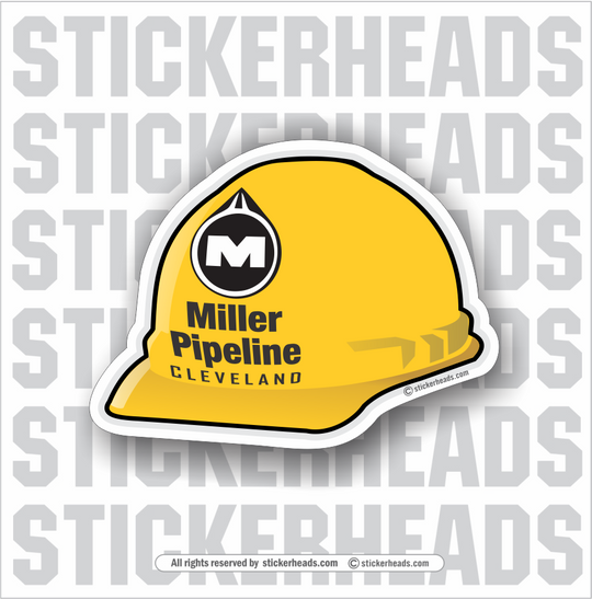 Custom Hard Hat Text or Logo -   Incentives Sticker