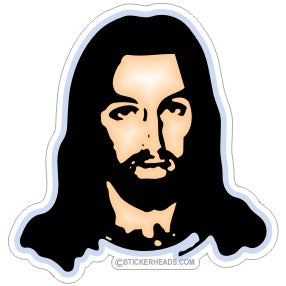 Jesus Head - Religious Sticker
