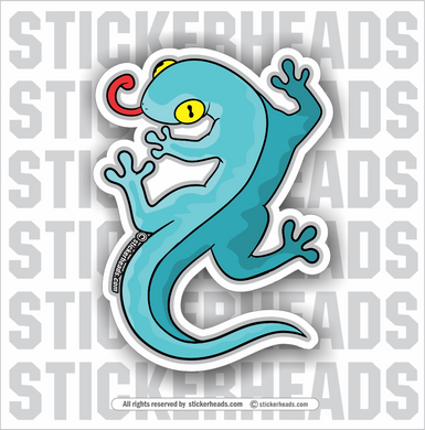 Lizard - Cartoon  - Funny Sticker