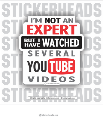 I'm Not An Expert but I Have watched several YOUTUBE Videos  - Funny Sticker