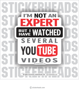 I'm Not An Expert but I Have watched several YOUTUBE Videos  - Funny Sticker