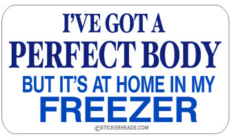 Perfect Body  - Attitude Sticker
