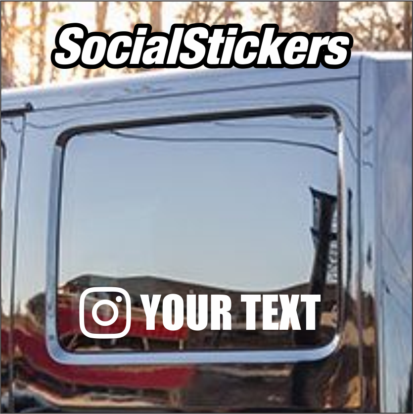 Instagram - SOCIAL MEDIA STICKERS - Make Your Own Sticker