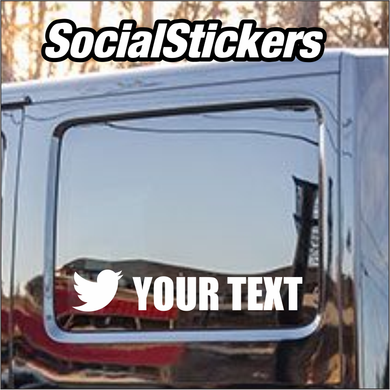 Twitter  - SOCIAL MEDIA STICKERS - Make Your Own Sticker