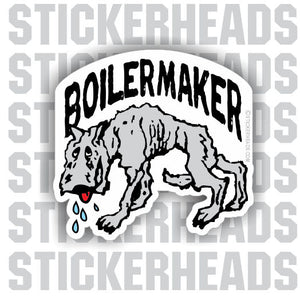 Animal ver 2  -  Boiler maker  boilermakers  boilermaker  Sticker