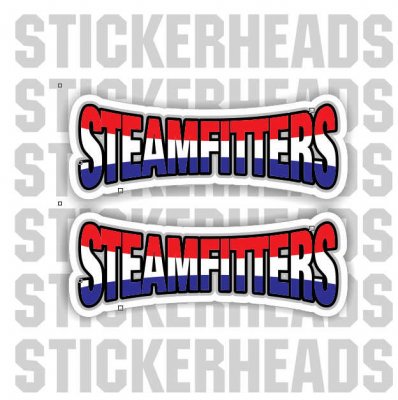 Text 2 Stickers   - Steamfitter Steamfitters Sticker