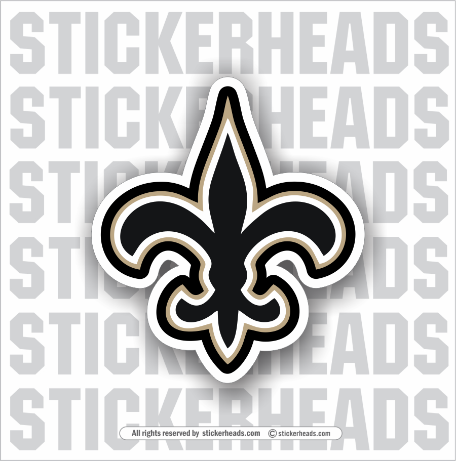 Fleur De Lis  -  Badges, Stripes & More  - Sticker