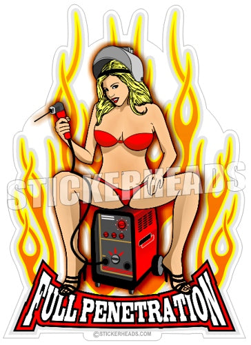 Full Penetration - Welders     - welding weld sticker
