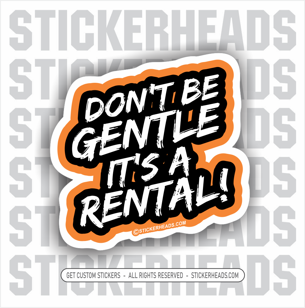 Funny "BE A HAPPY C*NT" Vinyl Sticker – Glossy, Self-Adhesive, For Cars, Windows & More