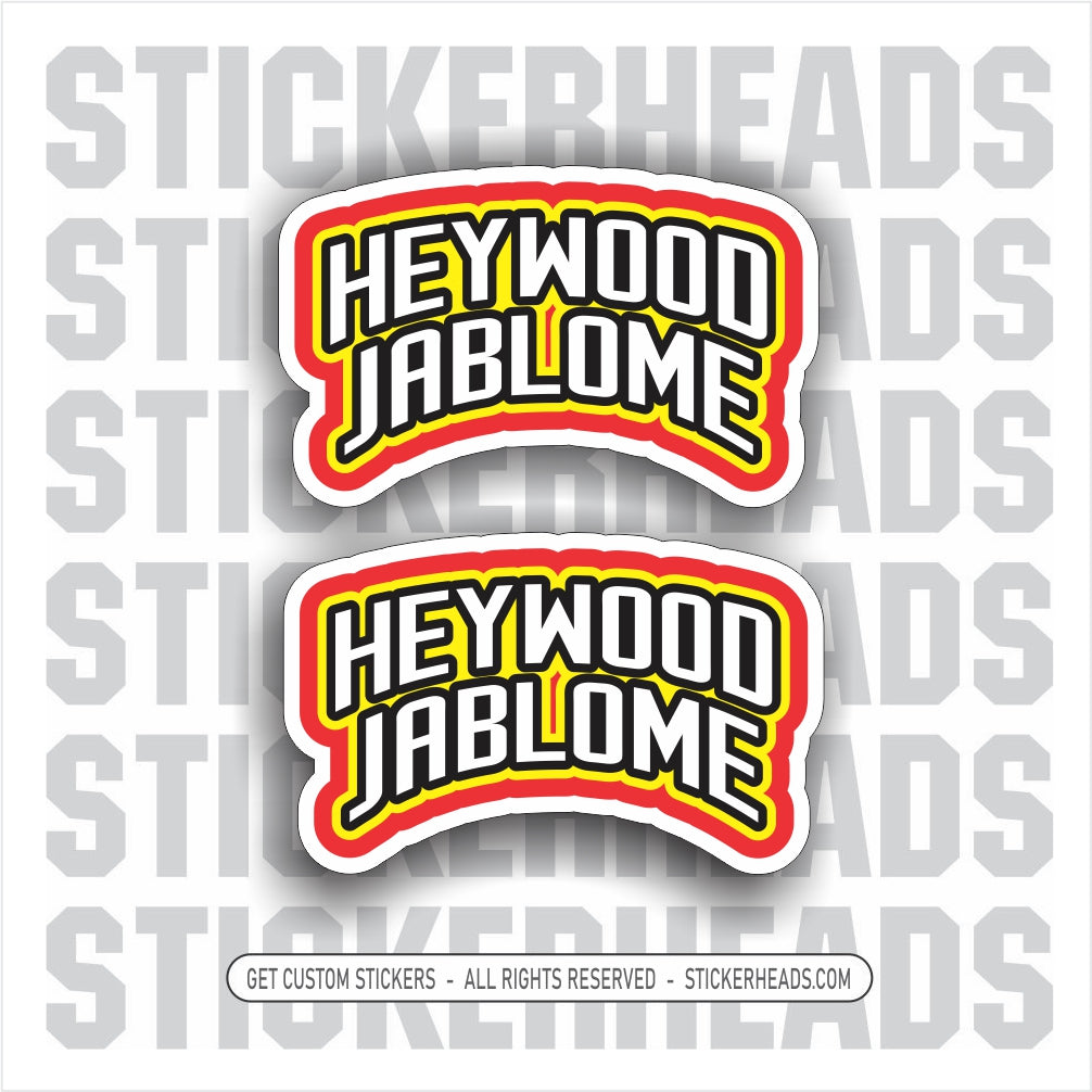 HEYWOOD JAYBLOME -  Funny Work Sticker