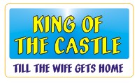 King Of The Castle - Attitude Sticker