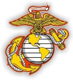 Marines Globe & Anchor  - Military Sticker