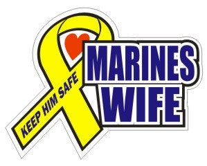 Marines Wife  - Military Sticker